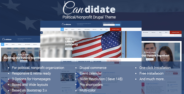 Drupal Candidate theme Drupal Candidate theme