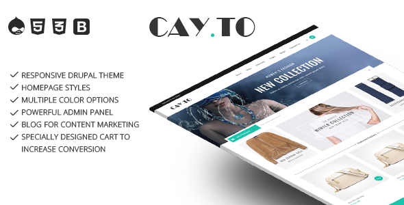 Drupal Cayto theme Drupal Cayto theme