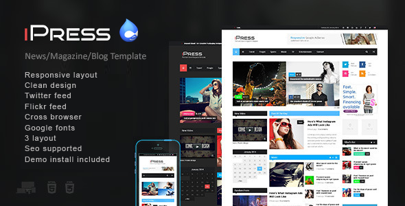IPress Drupal theme