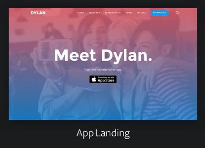 Dylan App Landing Dylan App Landing