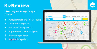 Drupal BizReview theme