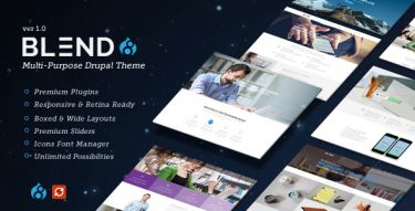 Drupal Blend Theme Drupal Blend Theme