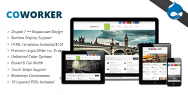 Drupal Coworker theme Drupal Coworker theme
