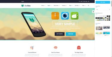 WordPress The Fox Theme WordPress The Fox Theme