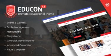 WordPress EduCon Theme WordPress EduCon Theme