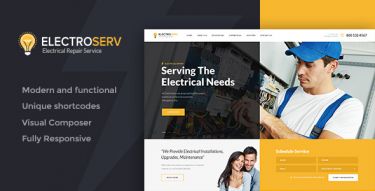 WordPress ElectroServ Theme WordPress ElectroServ Theme