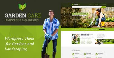 WordPress Garden Care Theme WordPress Garden Care Theme