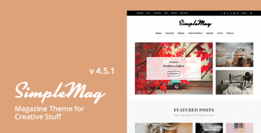 WordPress SimpleMag Theme WordPress SimpleMag Theme