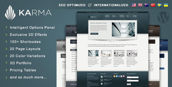 WordPress Karma Theme WordPress Karma Theme