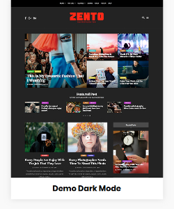 Zento Dark Mode Zento Dark Mode