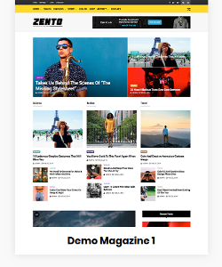 Zento Demo Magazine 1 Zento Demo Magazine 1