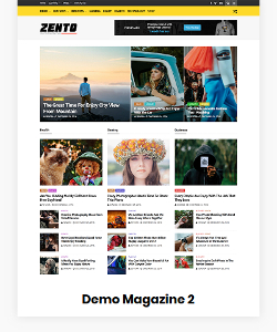 Zento Demo Magazine 2 Zento Demo Magazine 2
