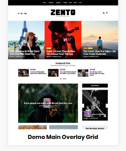 Zento Demo Main Overlay Grid Zento Demo Main Overlay Grid